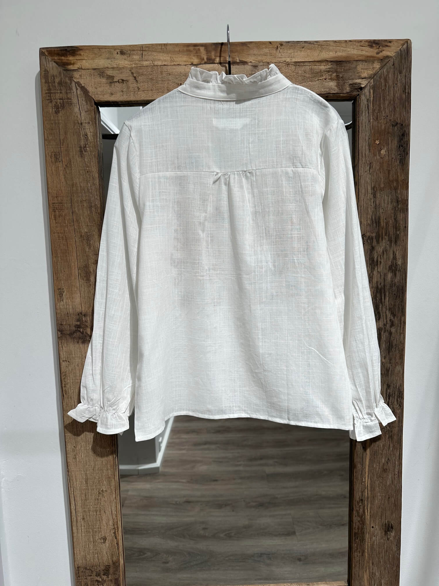 A taste of Fleurie broderet skjorte - off-white