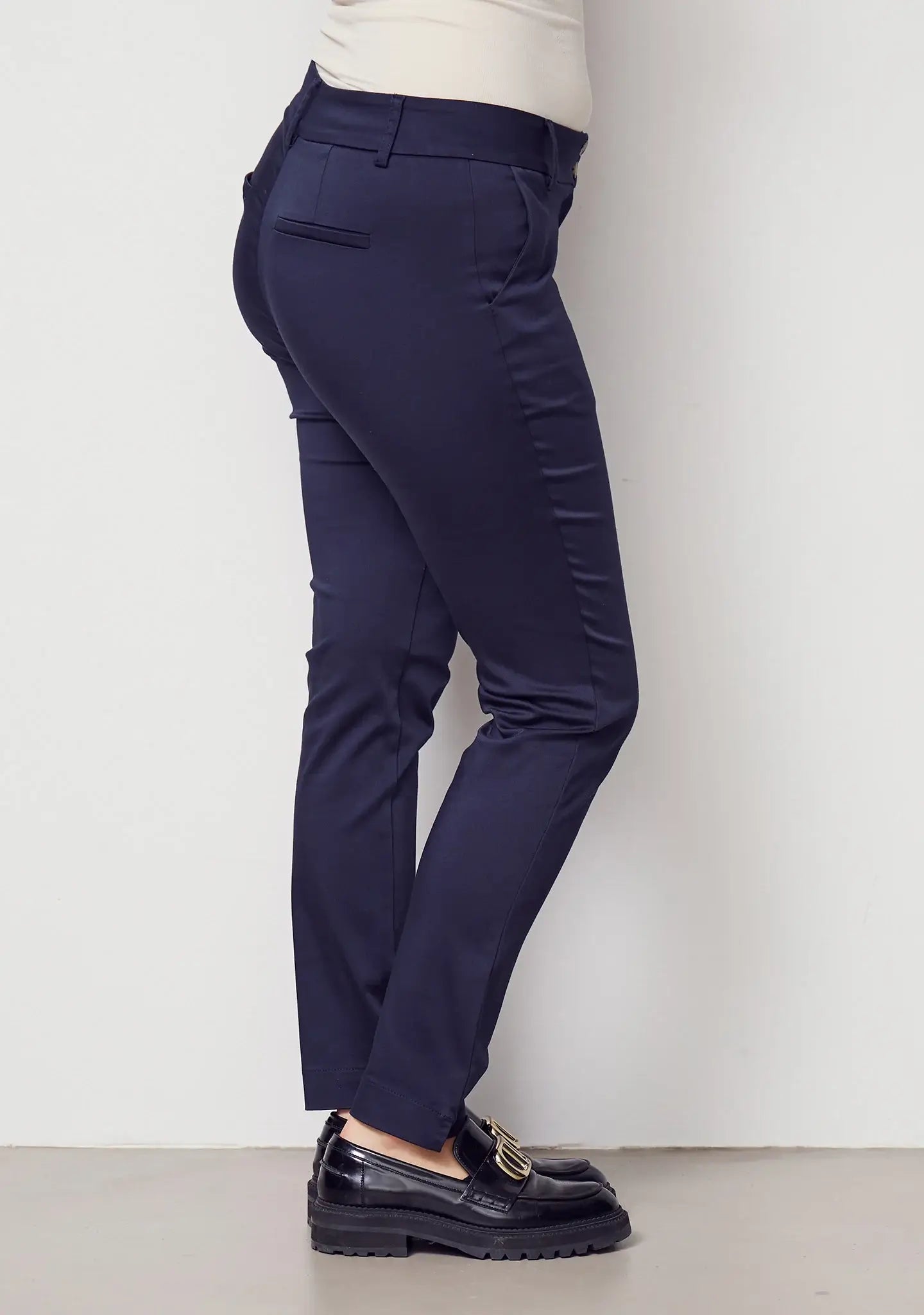 Isay chino bukser (lang)- navy