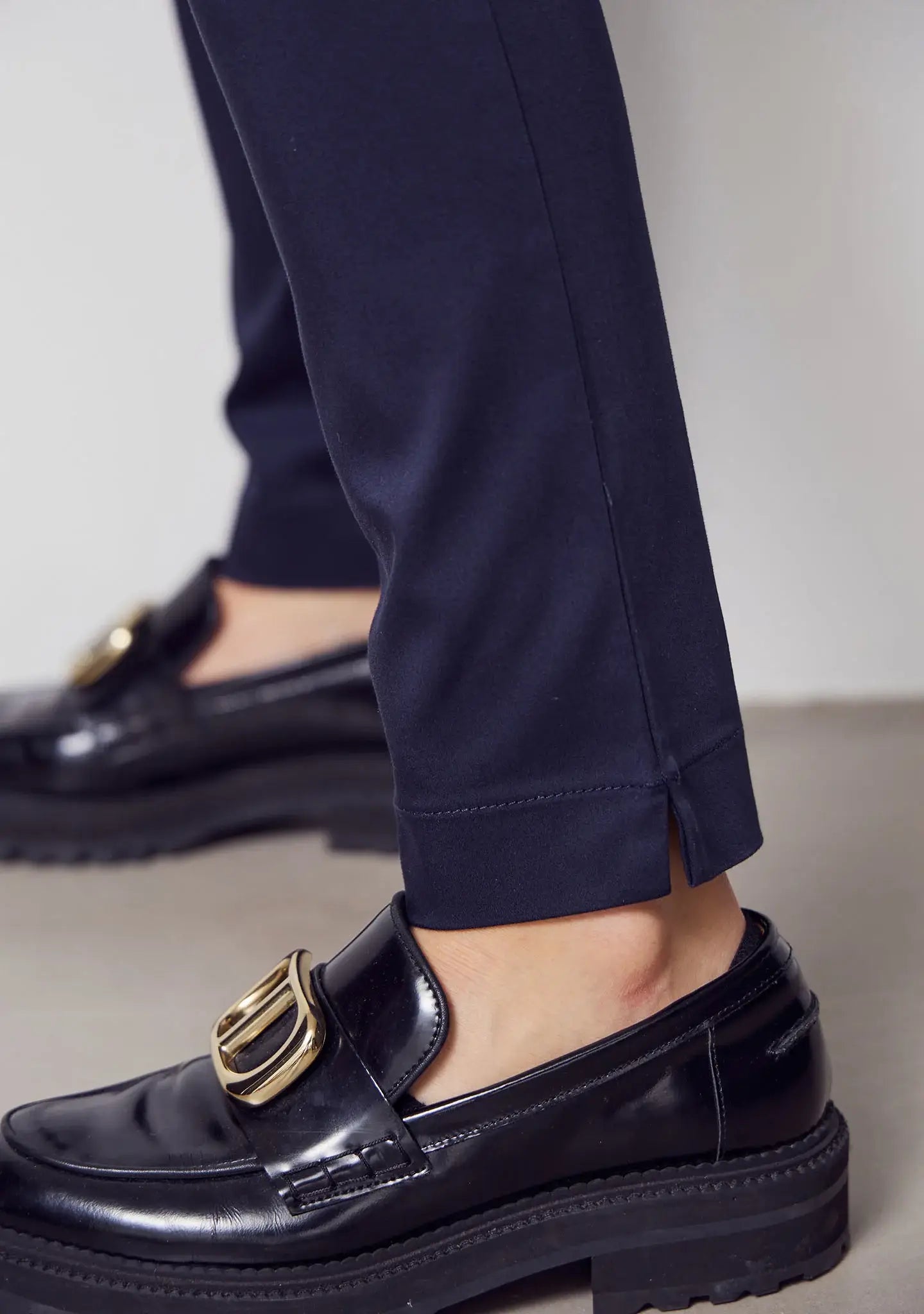 Isay chino bukser (lang)- navy