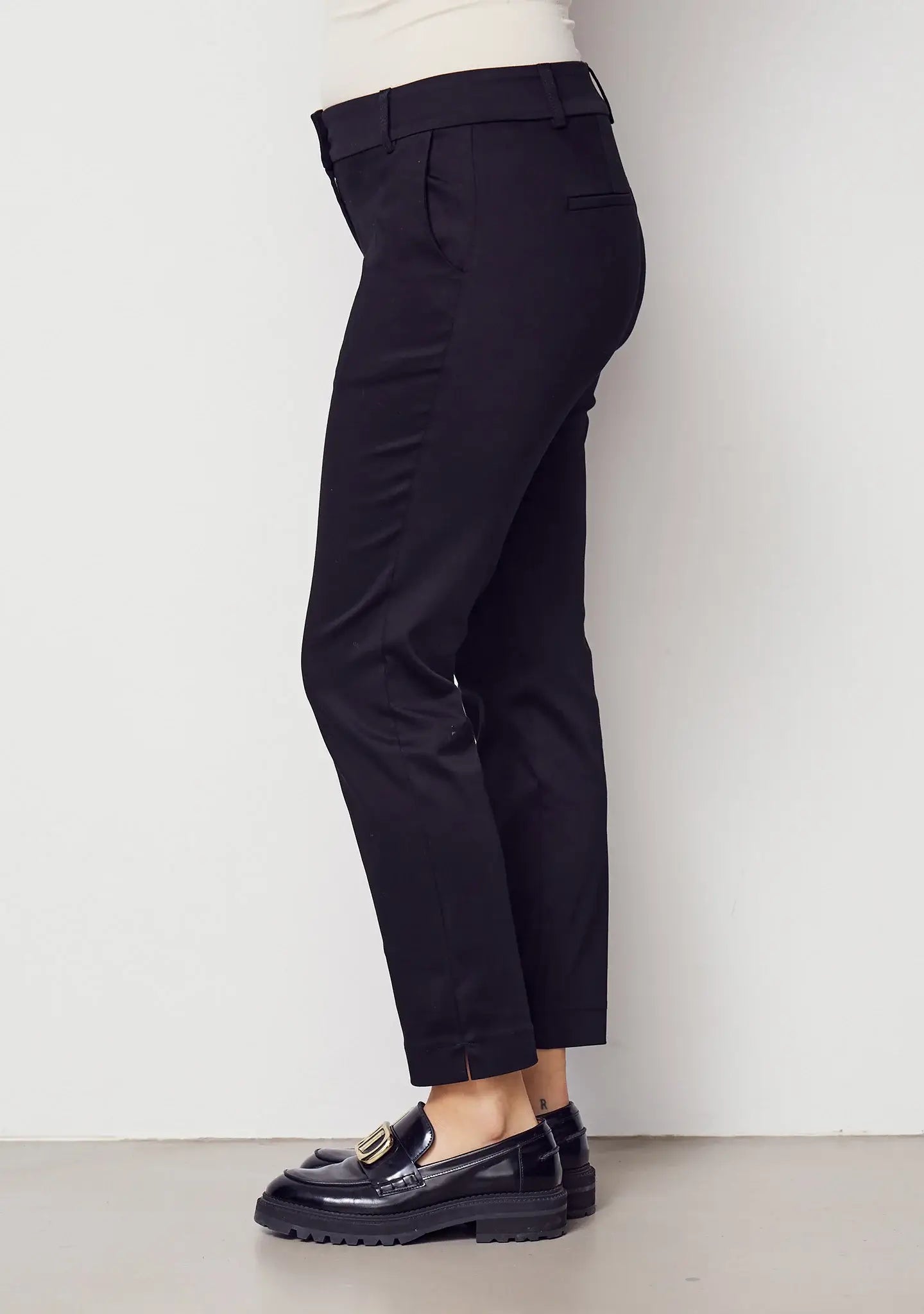 Isay chino bukser (ankel)- sort