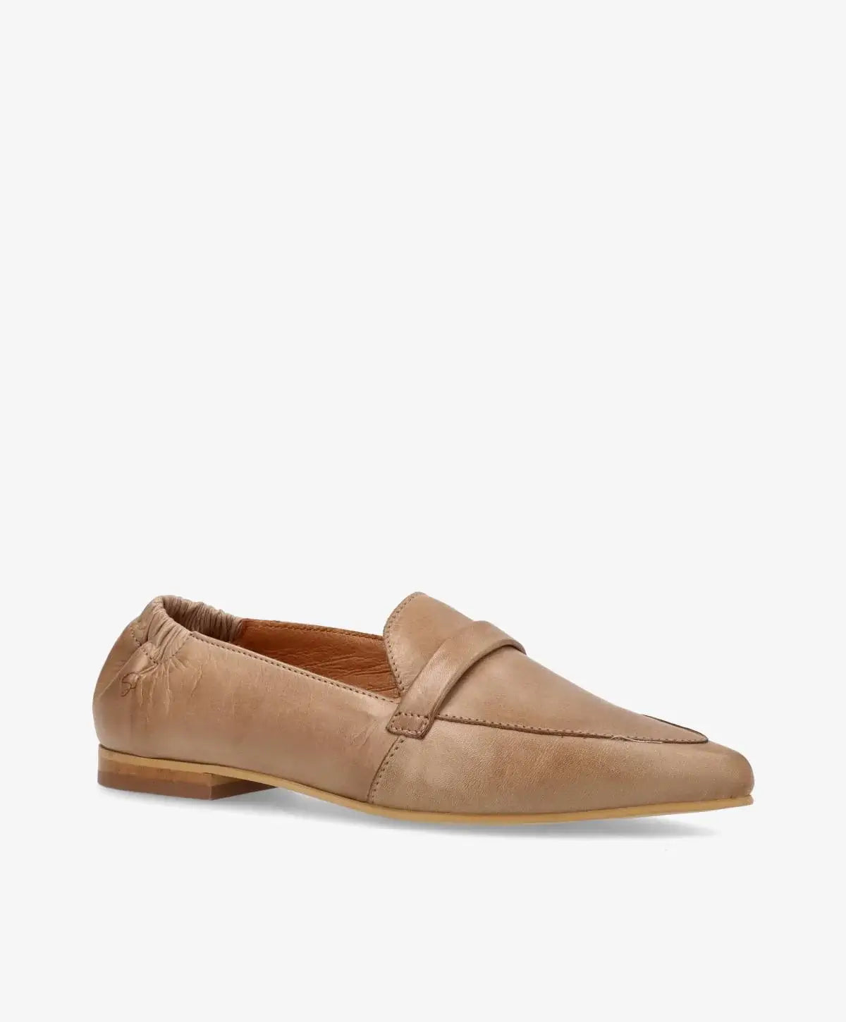 ShoeDesign Lucy skind loafer - taupe