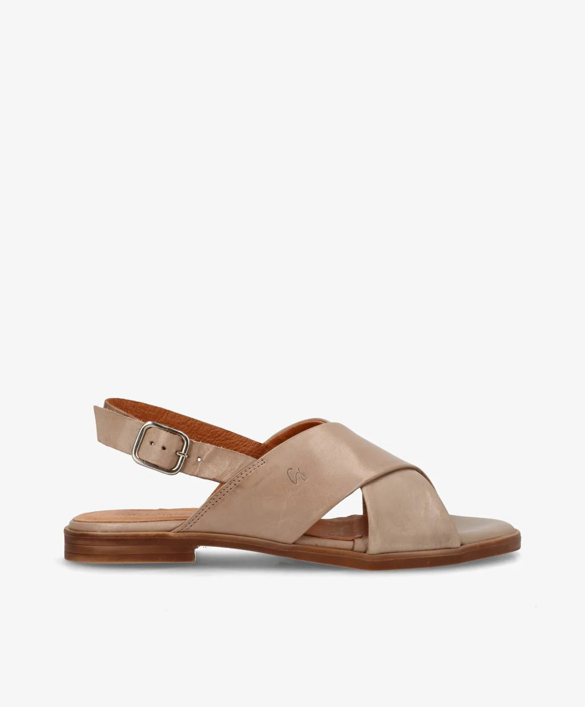 ShoeDesign Nicola skindsandal - taupe