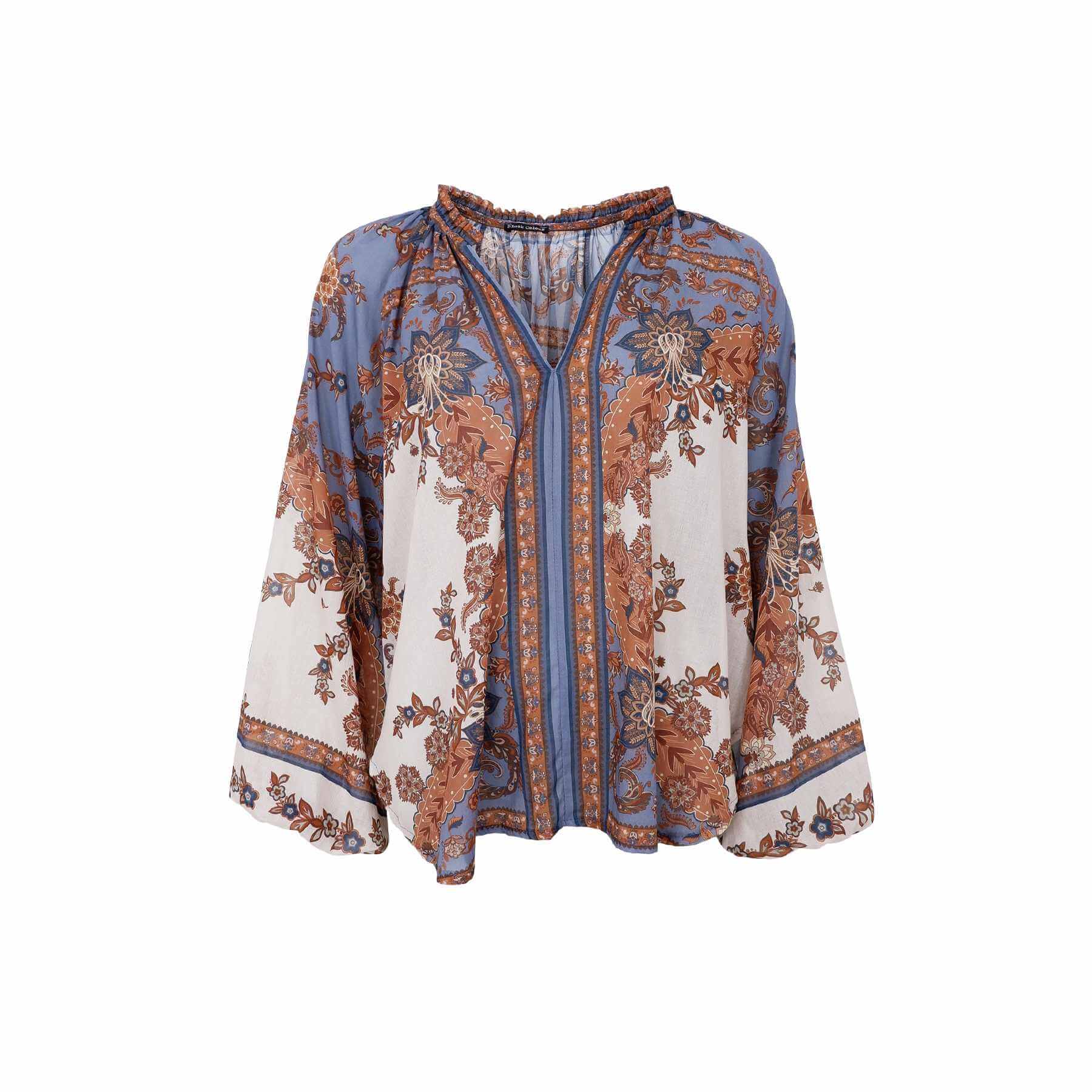 Black Colour Indigo bluse