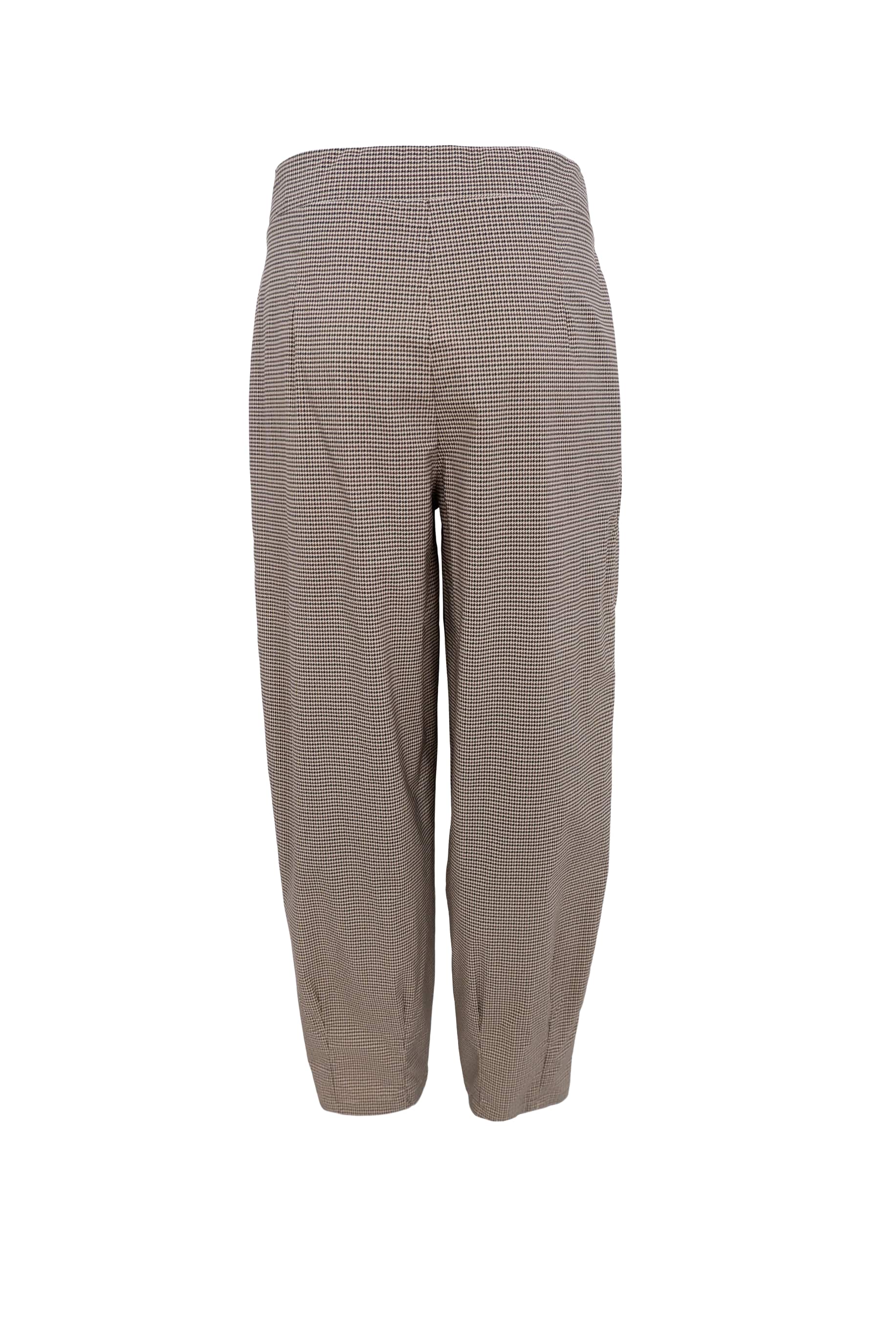 Black Colour Davina barrel bukser - brun tern