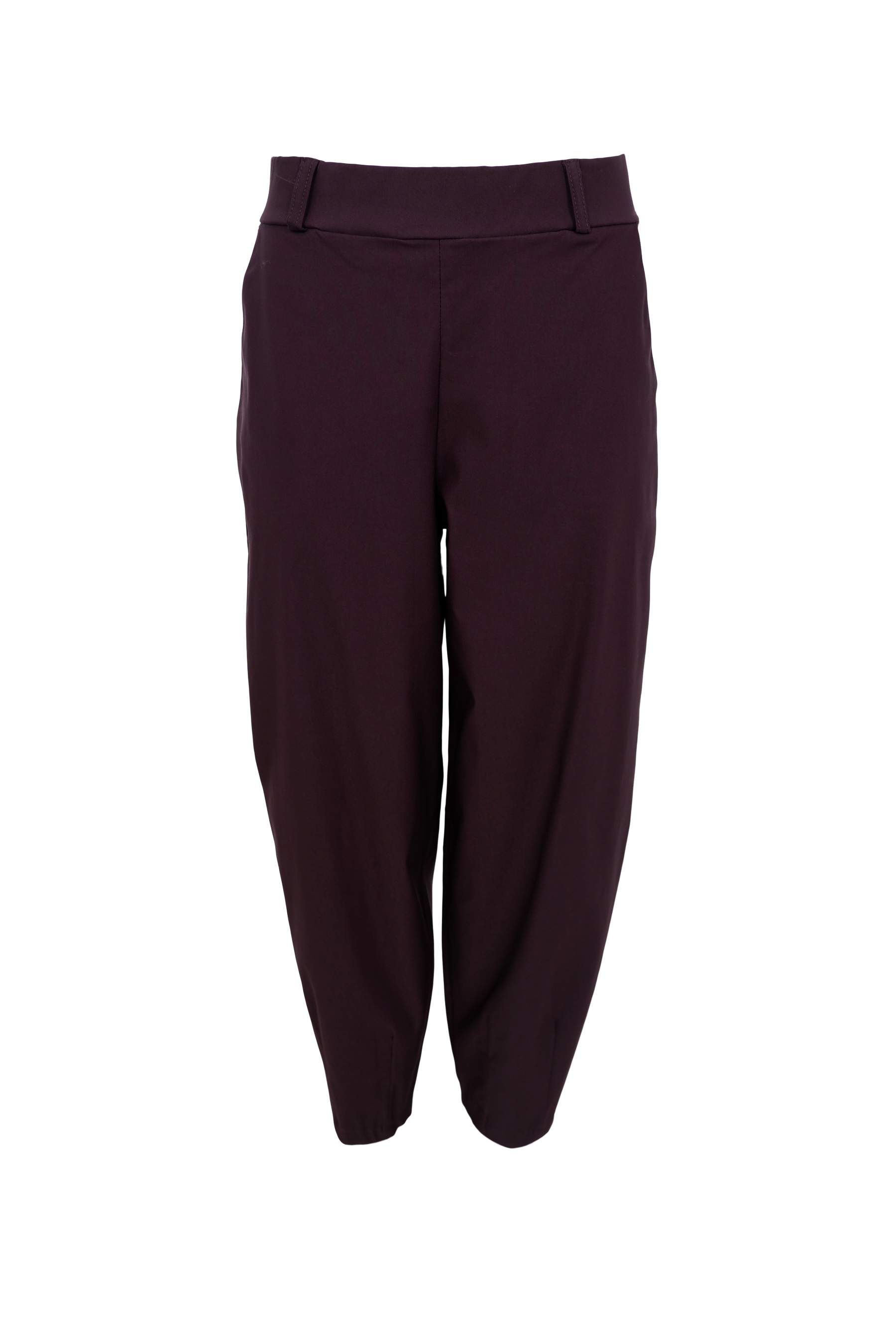 Black Colour Beverly barrel bukser - black coffee (mørkebrun)