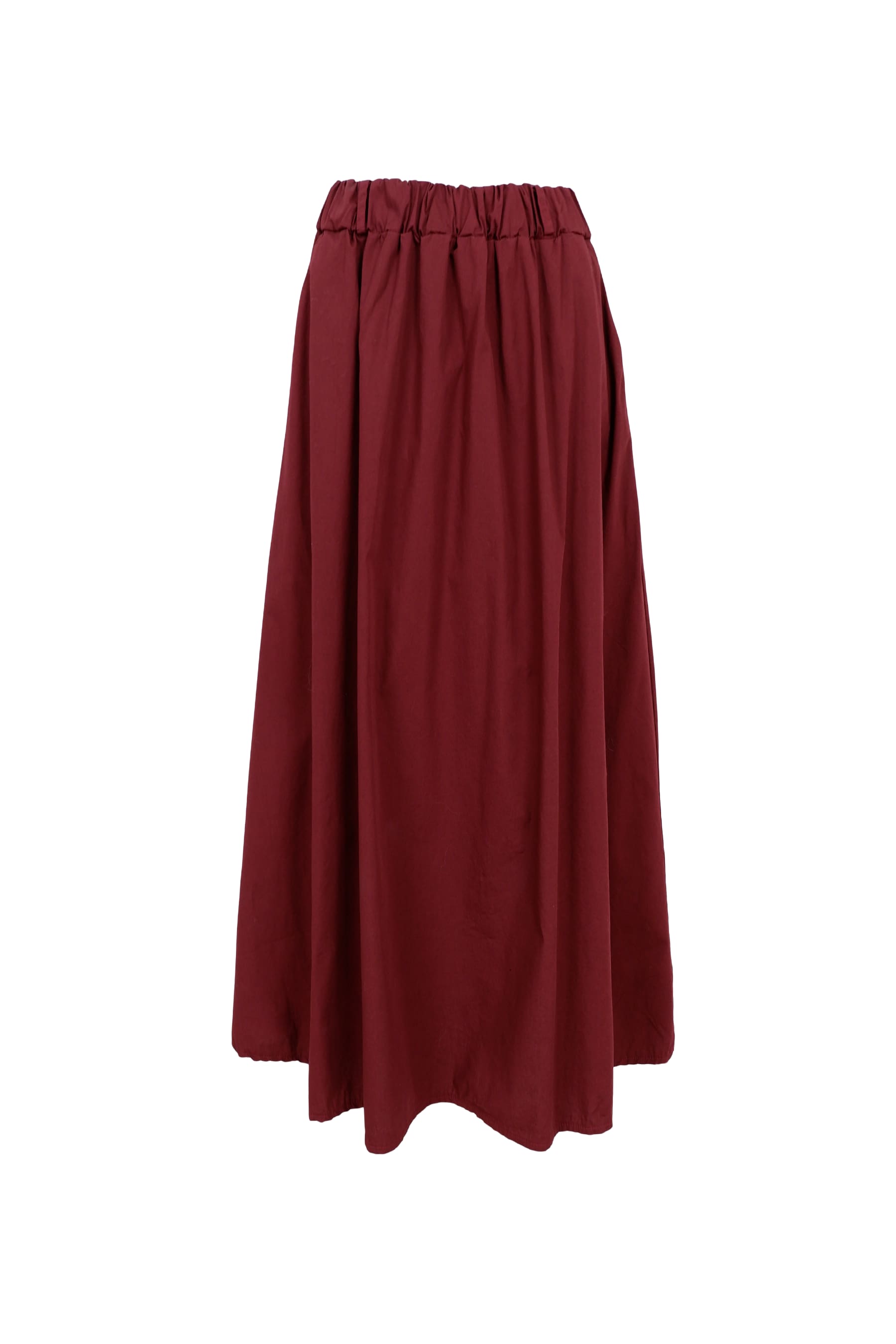 Black Colour Abbie nederdel - plum