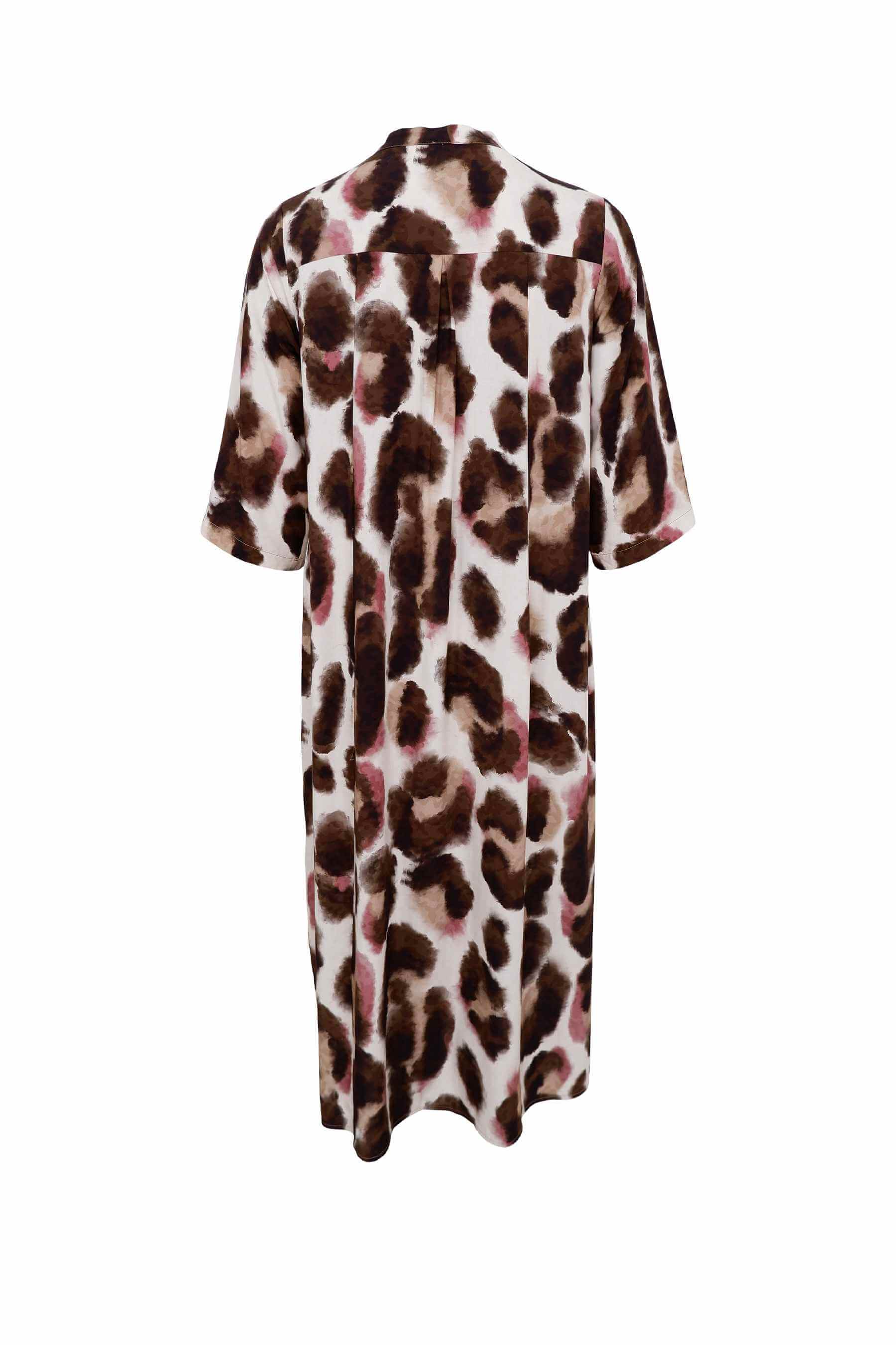 Black Colour Kenna viscose kjole