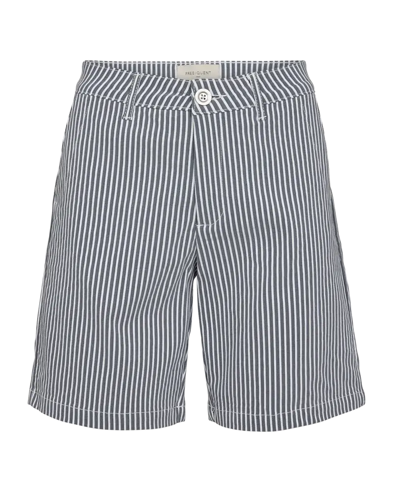 Freequent Rex Shorts - blå strib