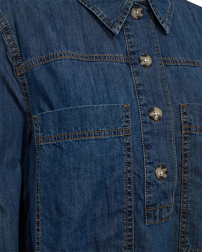 Freequent denim kjole