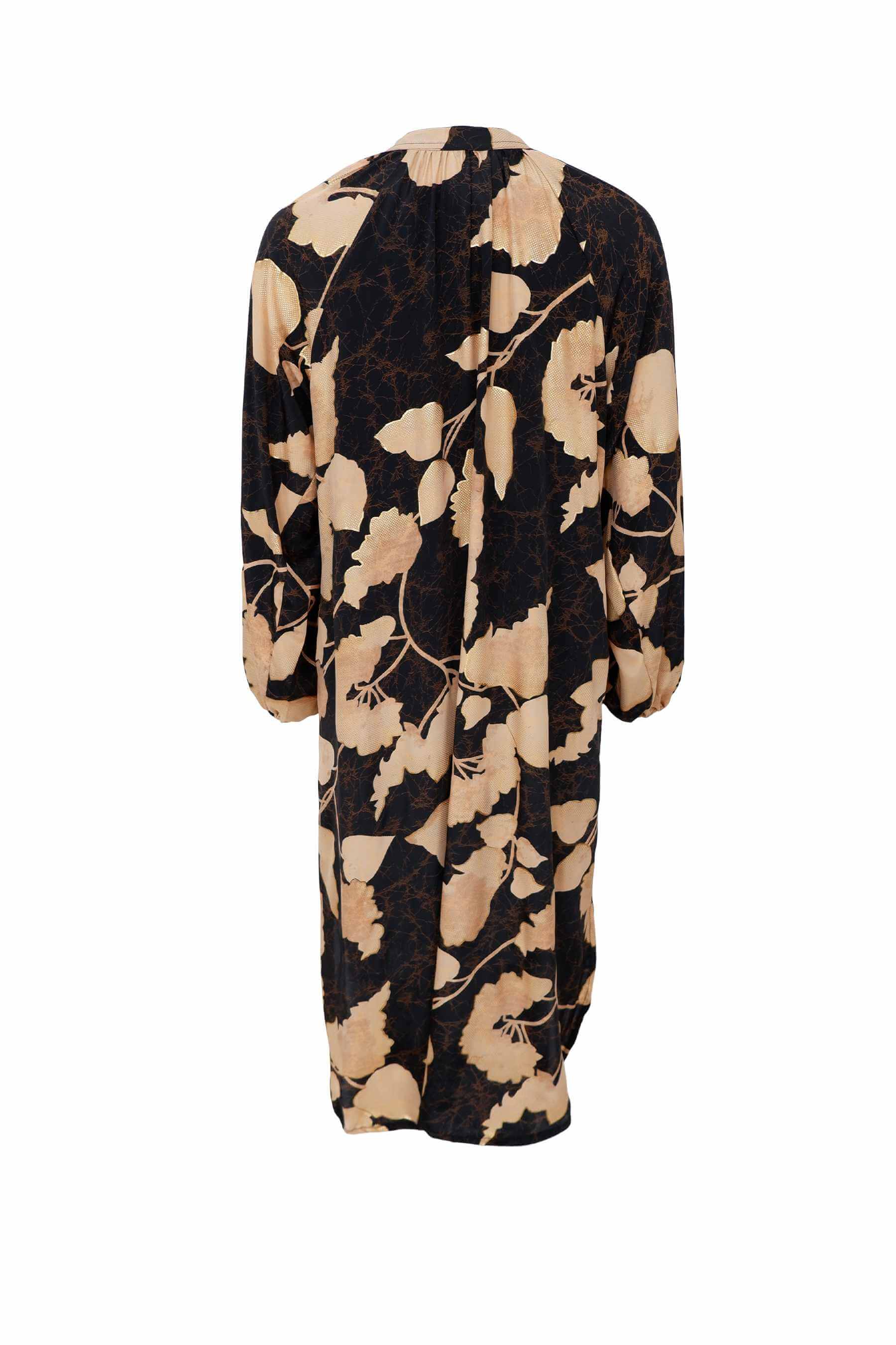 Black Colour Luna kjole - fall leaf (sort)
