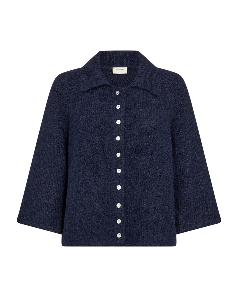 Freequent Lulu cardigan - navy melange