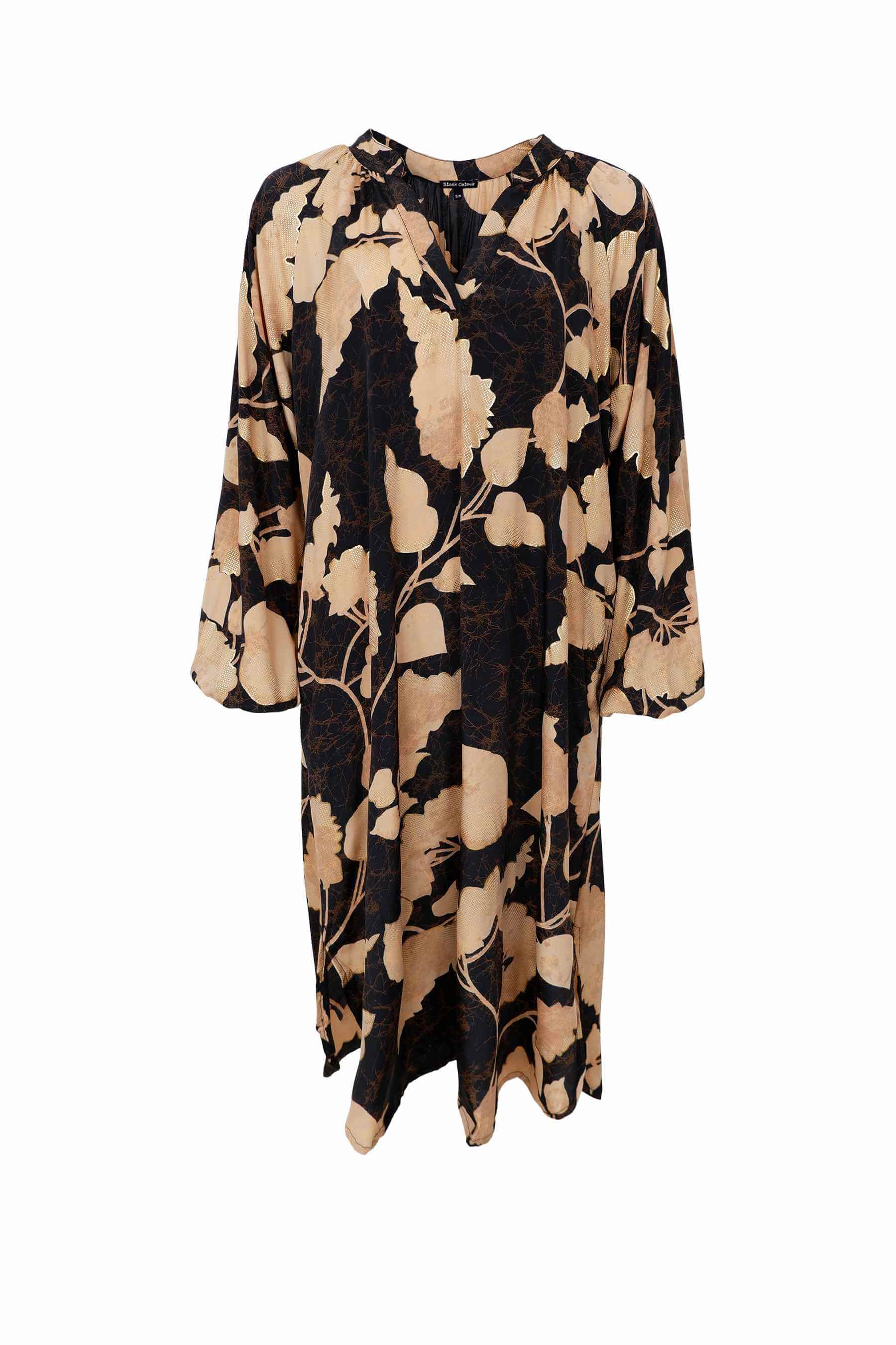 Black Colour Luna kjole - fall leaf (sort)