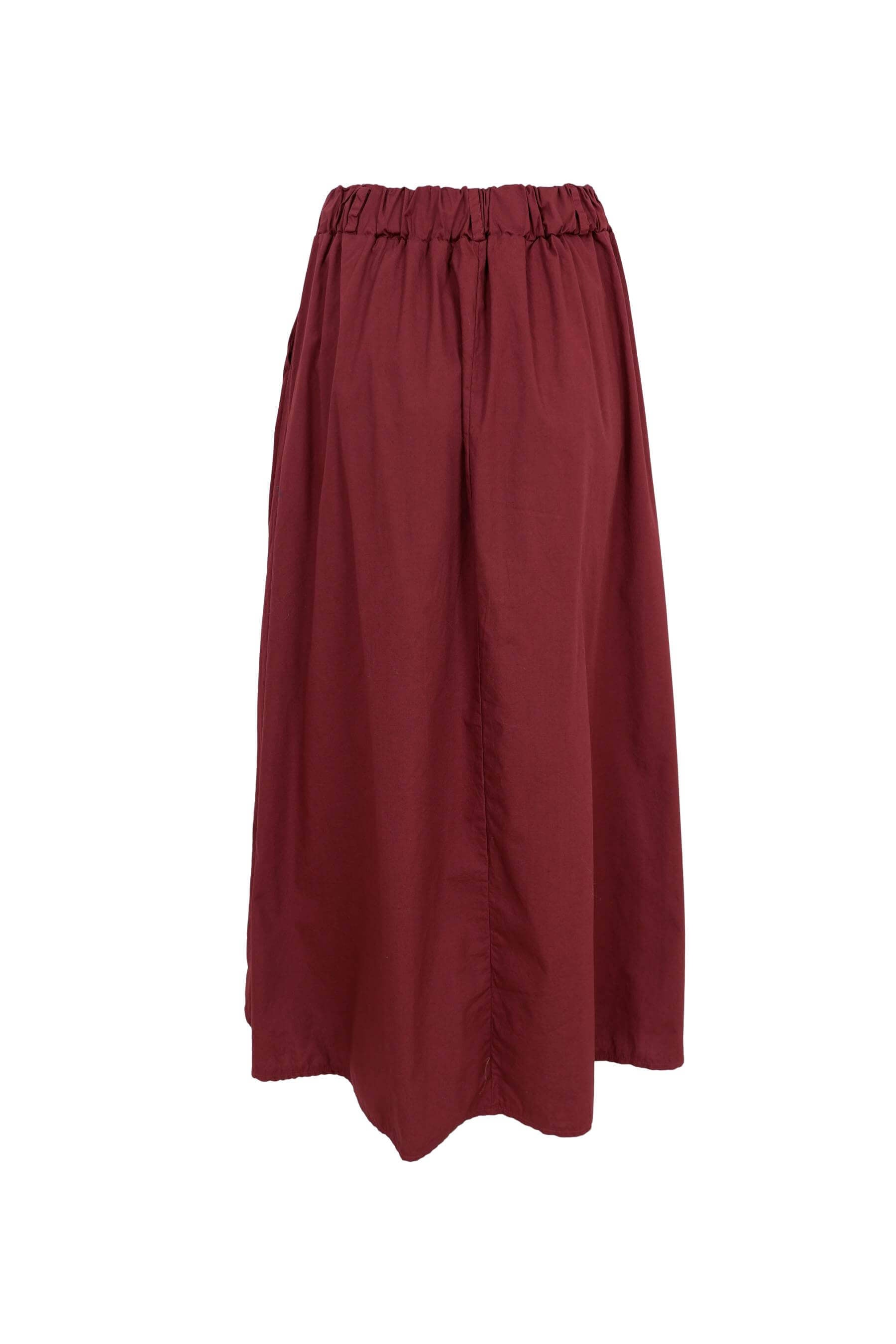 Black Colour Abbie nederdel - plum