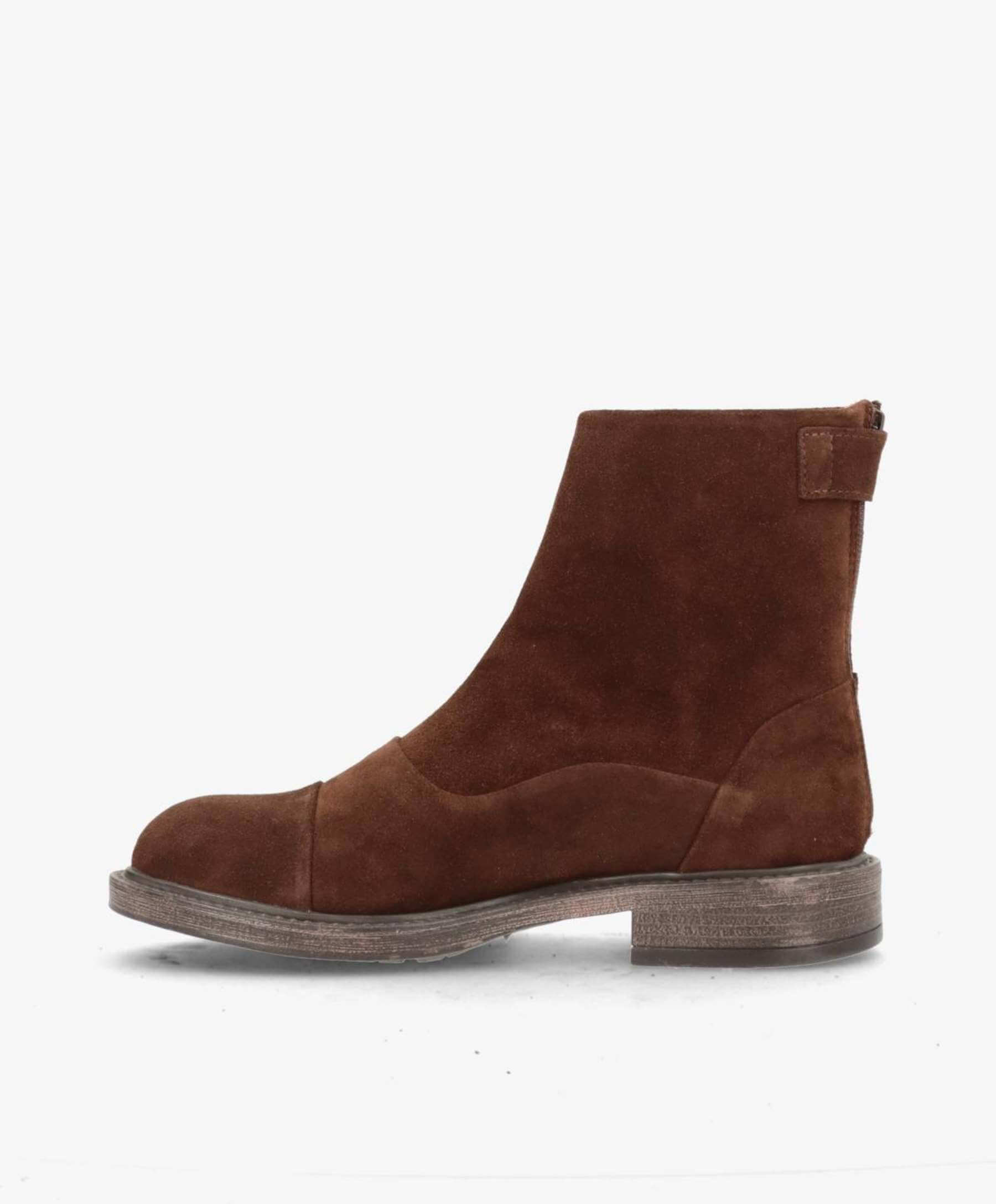 ShoeDesign Dahlia ruskindsstøvle - mørkebrun
